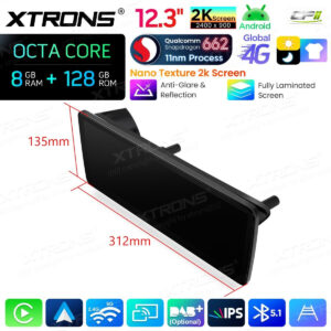 Android Autoradio Xtrons für Mercedes-Benz C-Klasse W204 (2011–2014, Linkslenker, NTG 4.5/4.7) 8/128 GB – Bild 18