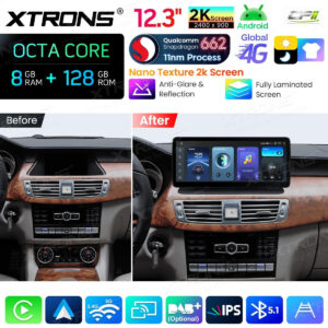 Android Autoradio Xtrons für Mercedes-Benz CLS-Klasse C218/W218 (ab 2013), NTG 4.5/4.7 8/128 GB – Bild 4