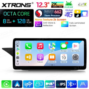 Android Autoradio Xtrons für Mercedes-Benz E-Klasse W212 / S212 (2013–2014, Linkslenker, NTG 4.5/4.7) 8/128 GB – Bild 10