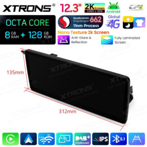 Android Autoradio Xtrons für Mercedes-Benz E-Klasse W212 / S212 (2013–2014, Linkslenker, NTG 4.5/4.7) 8/128 GB – Bild 17