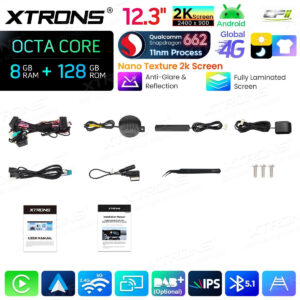 Android Autoradio Xtrons für Mercedes-Benz GLK-Class X204 2013 to 2015 LHD NTG 4.5/4.7 8/128 GB – Bild 19
