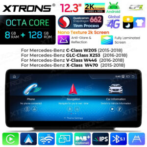 Android Autoradio Xtrons für Mercedes-Benz C/GLC/V/X-Klasse 8/128 GB – Bild 7