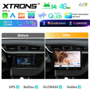 Android Autoradio Xtrons für Universal Double DIN 8/128 GB – Bild 3