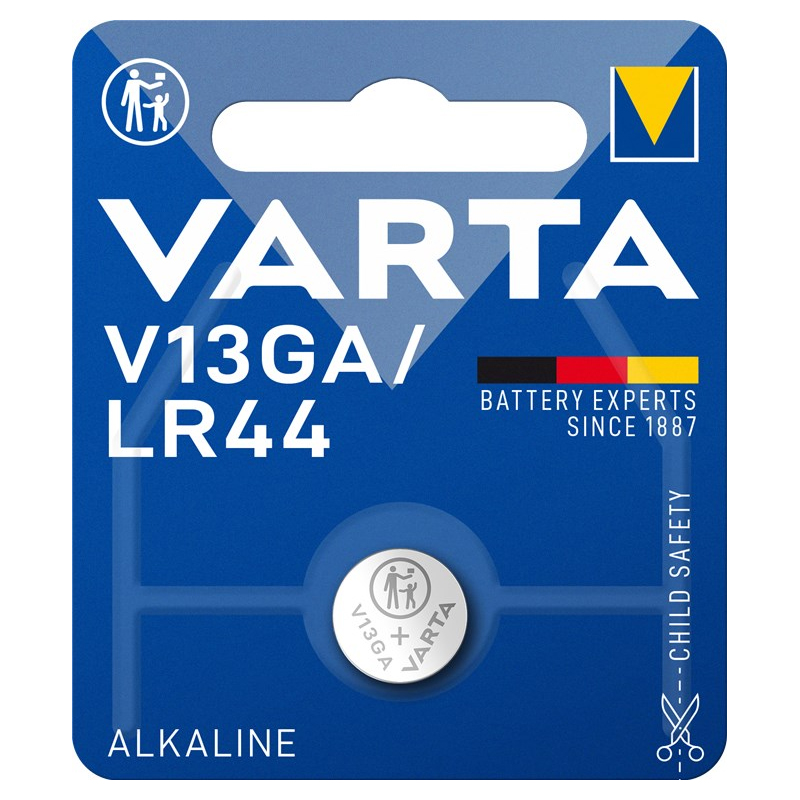 VARTA Batterie, 1.5 Volt (V13GA)
