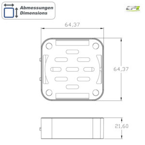 AMPIRE Lautsprecher mit 2.4GHz. Funkempfänger und GPS für PSE400-PRO