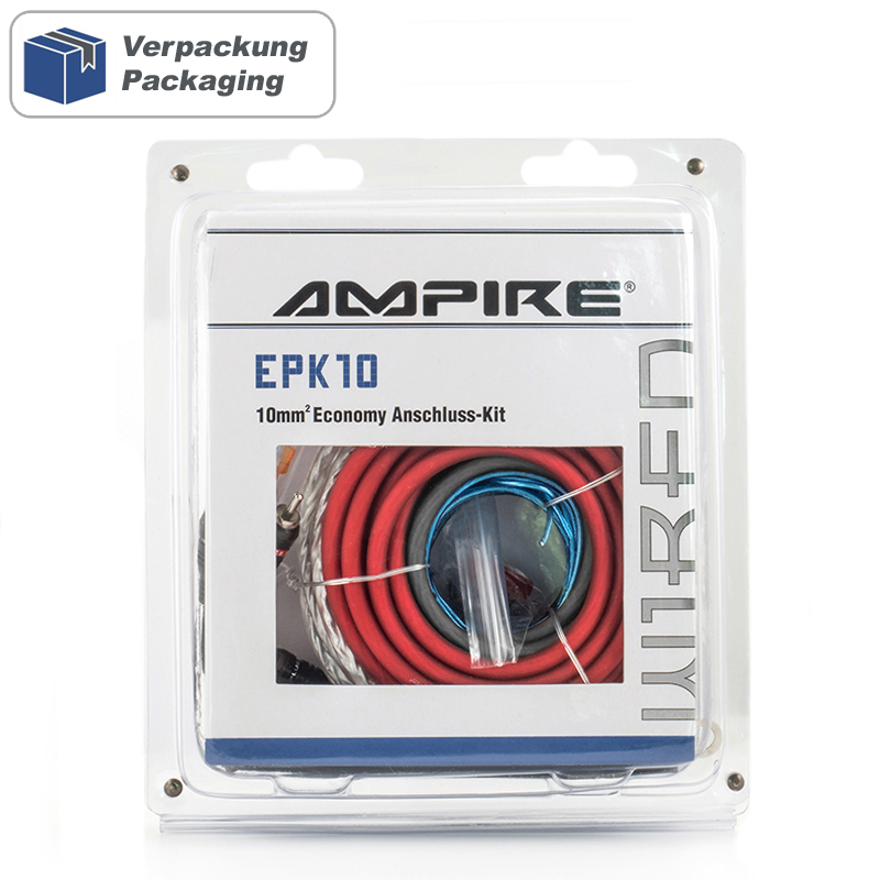 AMPIRE Power-Kit 10mm², fertig konfektioniert mit MIDI Sicherungshalter – Bild 2