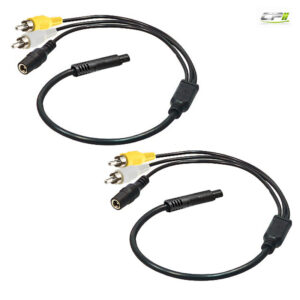 _AMPIRE Twin Bremslichtkamera (CVBS), (Ersatz für Hella 2DA 343 106-201), weiß