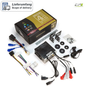 RETROSOUND Radiomodul (UKW/DAB+/BT/USB/APP) inklusive Einbaumaterial und Verkabelung