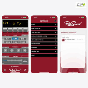 RETROSOUND Radiomodul (UKW/DAB+/BT/USB/APP) inklusive Einbaumaterial und Verkabelung