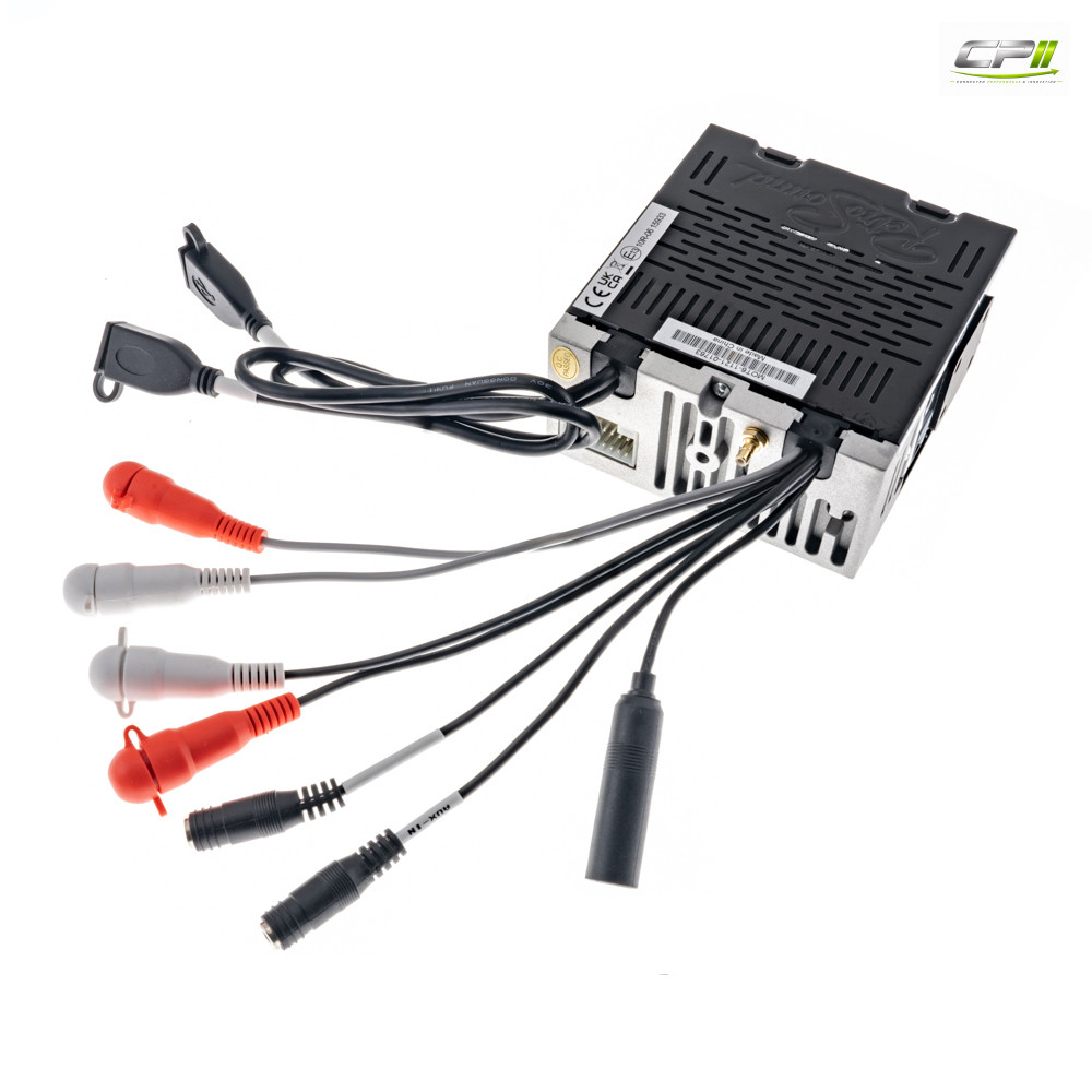 RETROSOUND Radiomodul (UKW/DAB+/BT/USB/APP) inklusive Einbaumaterial und Verkabelung