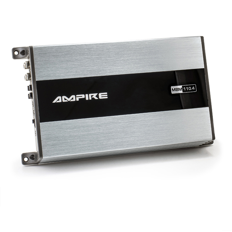 AMPIRE MBM110.4-2G Endstufe 4x110W Class D 12V mit Bandpassfilter – Bild 9